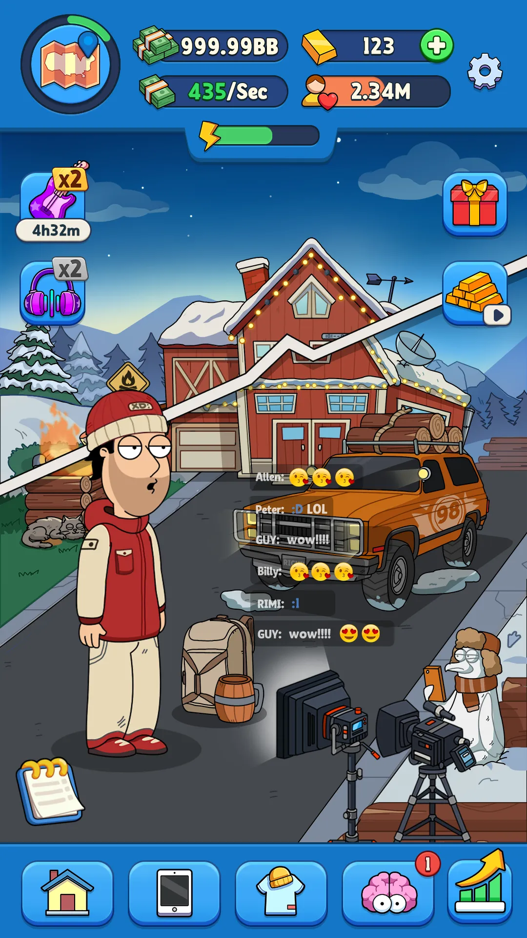 Idle Vlogger - Rich Me! | Indus Appstore | Screenshot