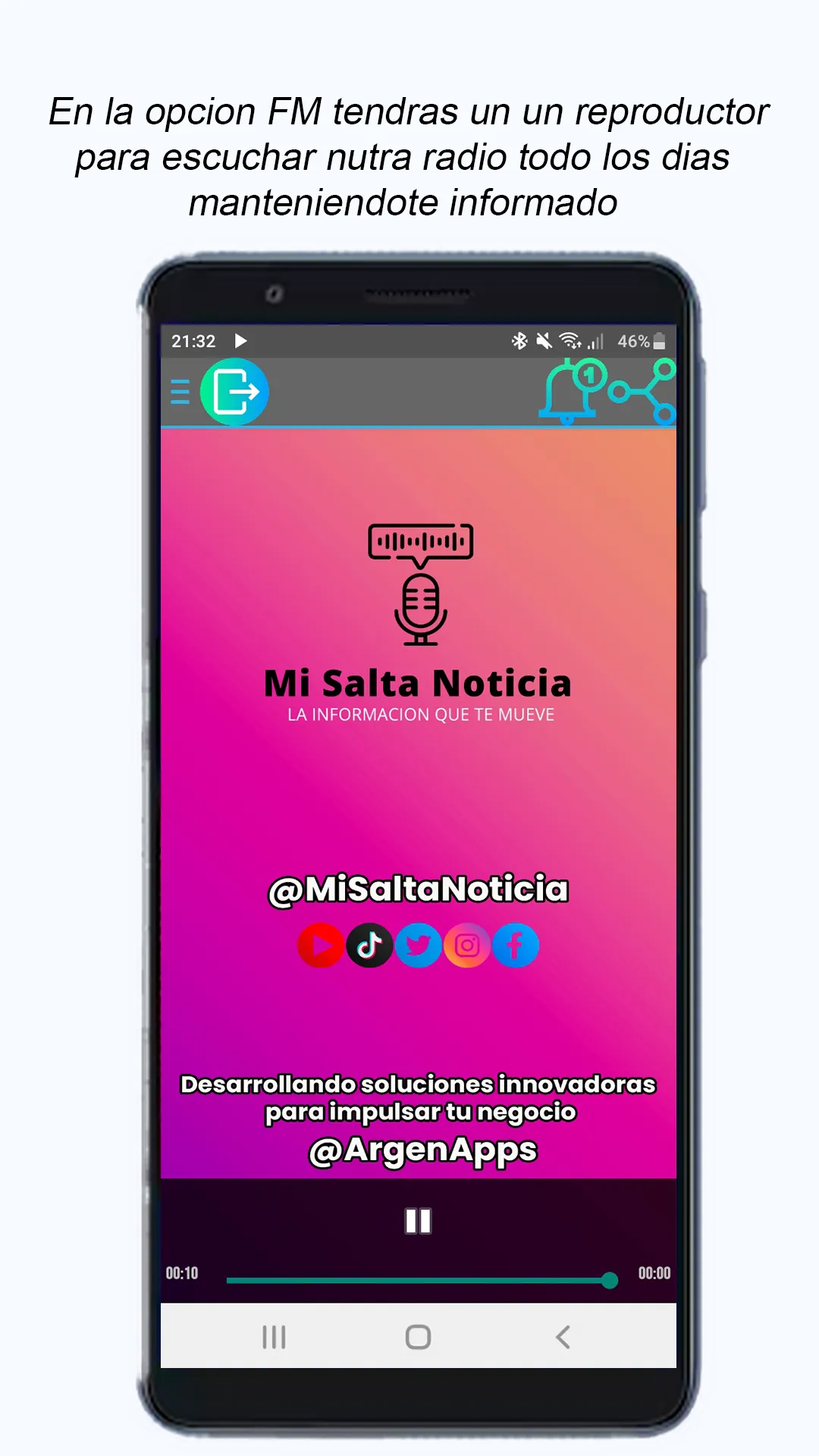 Mi Salta Noticia | Indus Appstore | Screenshot