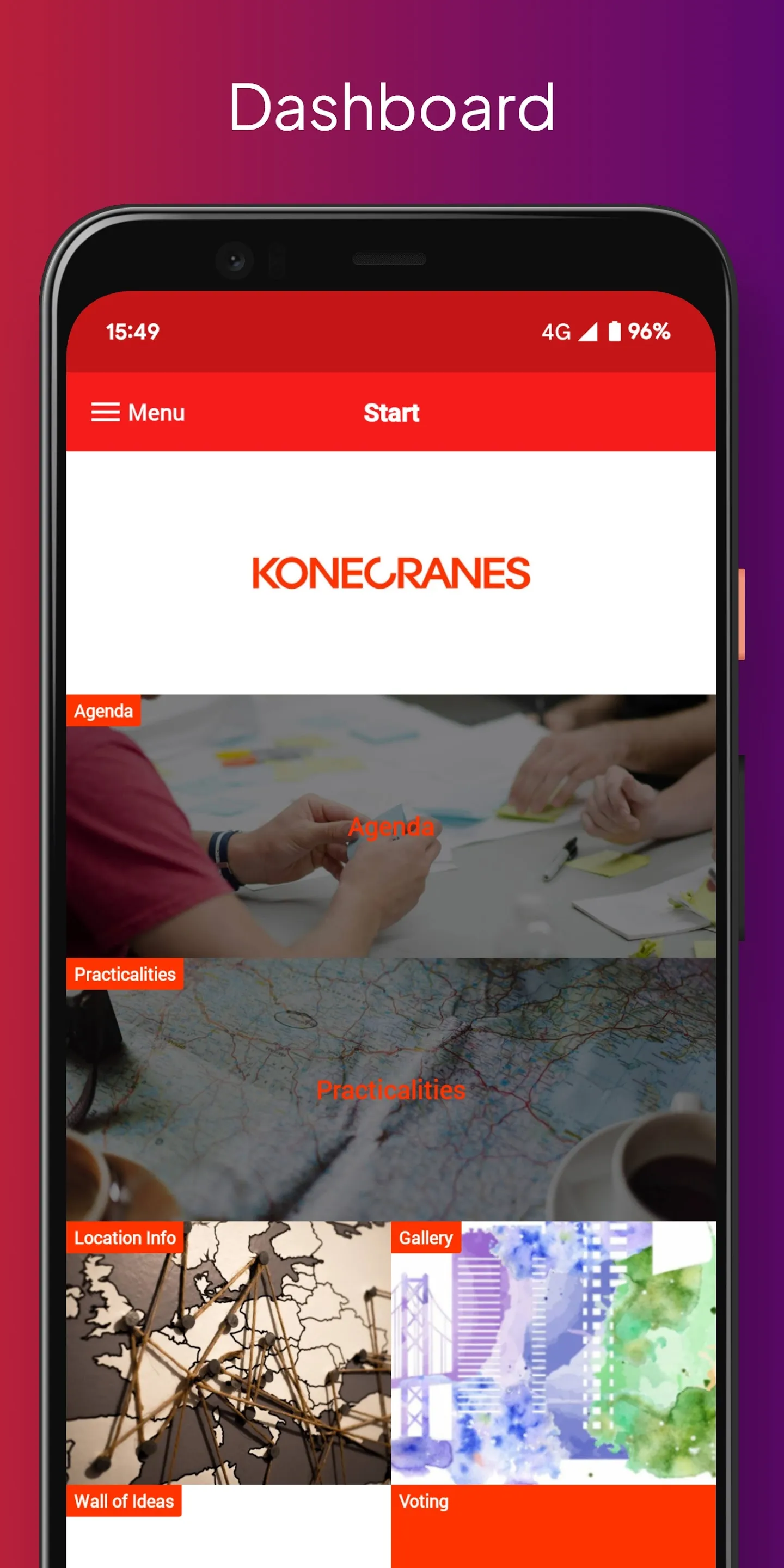 Konecranes Events | Indus Appstore | Screenshot