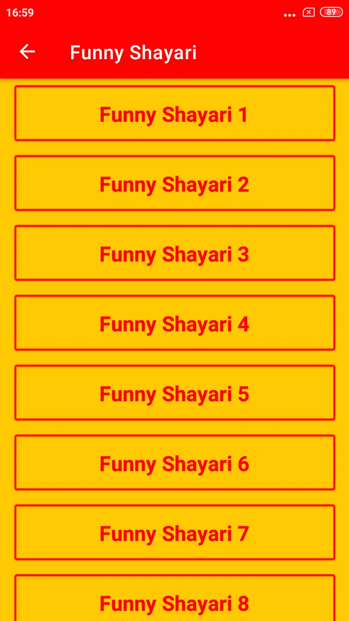 Funny Shayari in Hindi | Indus Appstore | Screenshot