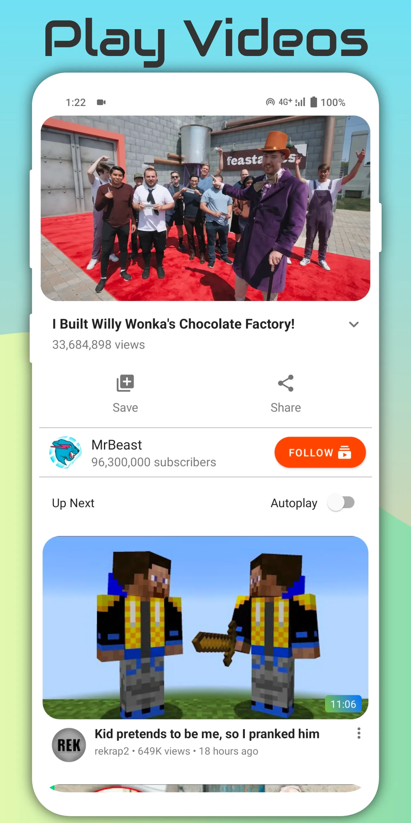 Play Tube - Block Ads on Video | Indus Appstore | Screenshot