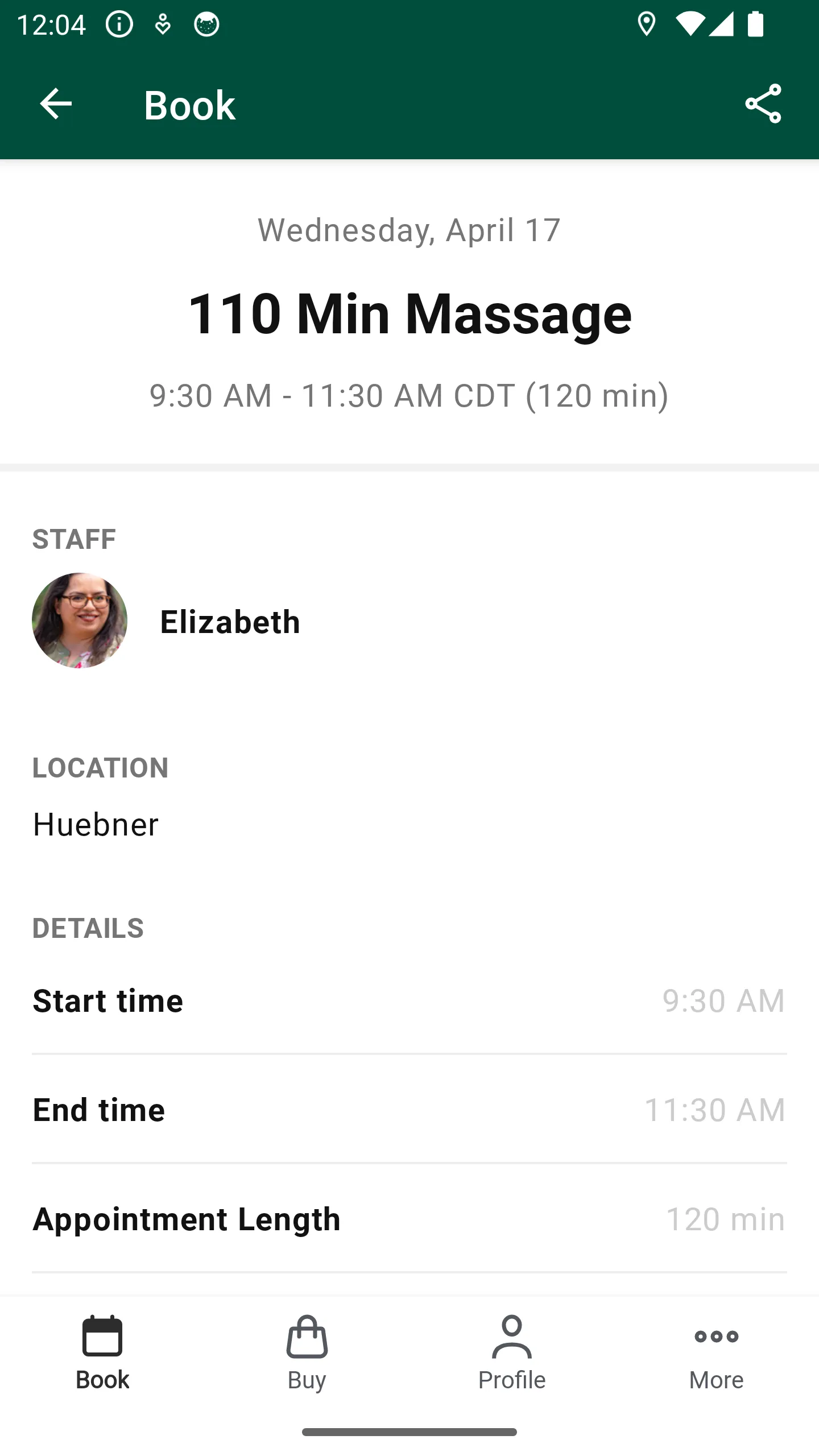 Oak Haven Massage | Indus Appstore | Screenshot