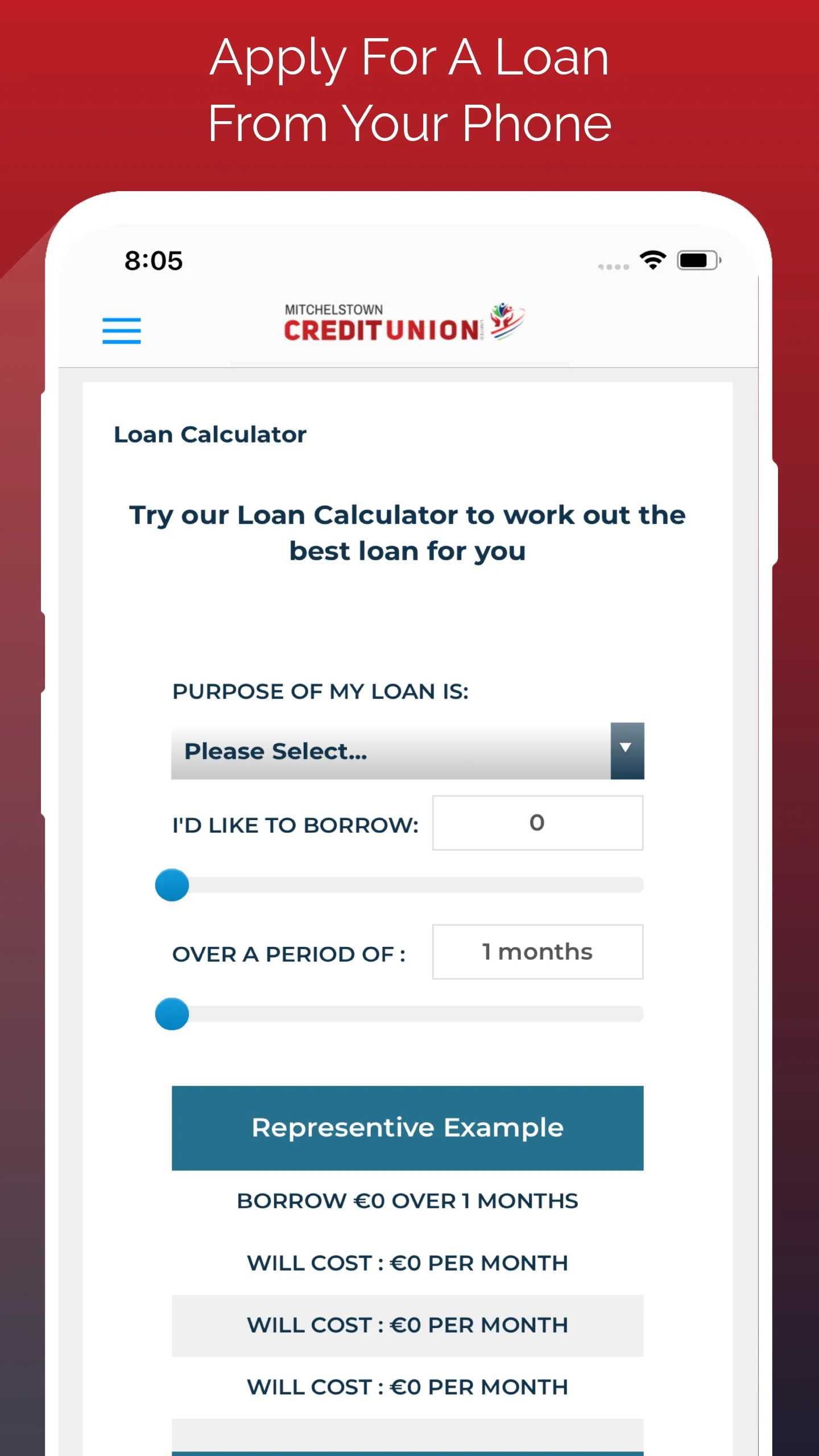 Mitchelstown Credit Union | Indus Appstore | Screenshot