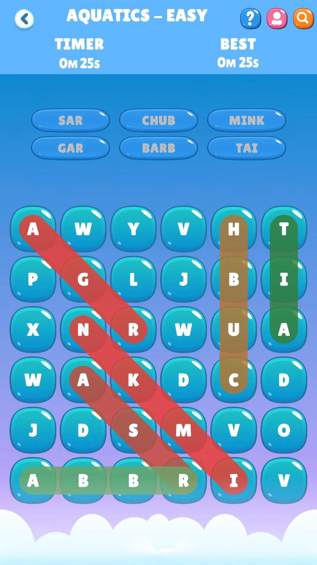 Word Search Scrambled | Indus Appstore | Screenshot