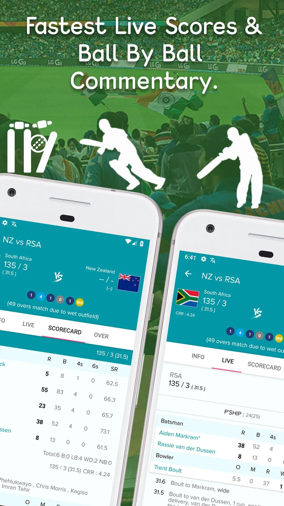 Live Cricket Score | Indus Appstore | Screenshot