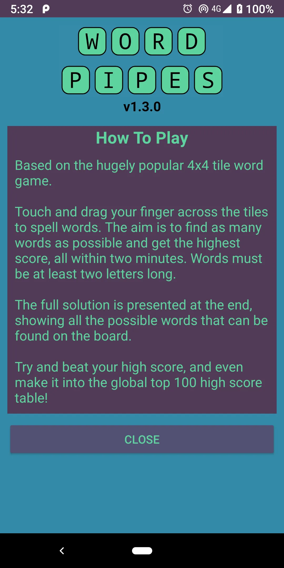 Word Pipes: Pure Word Game | Indus Appstore | Screenshot