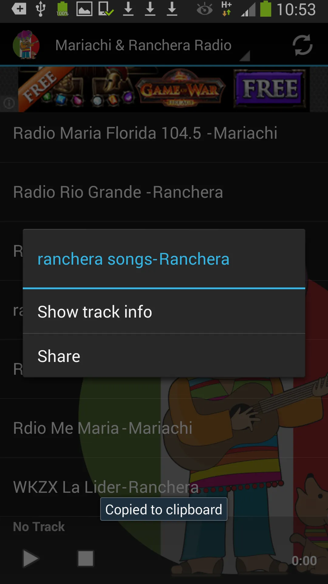 Mariachi & Ranchera Radio | Indus Appstore | Screenshot