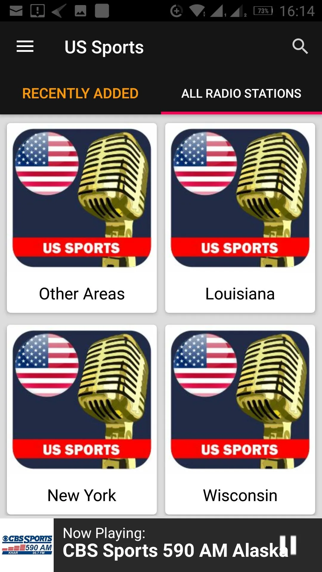 USA Sports Radio Stations | Indus Appstore | Screenshot