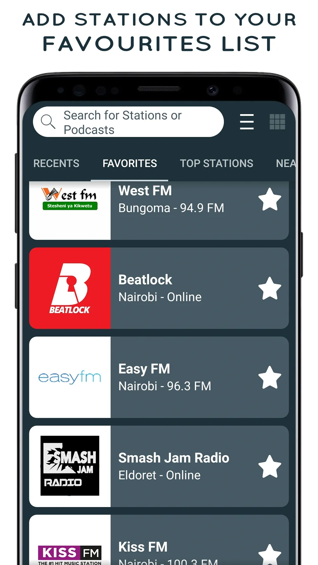 Radio Kenya FM Stations Online | Indus Appstore | Screenshot