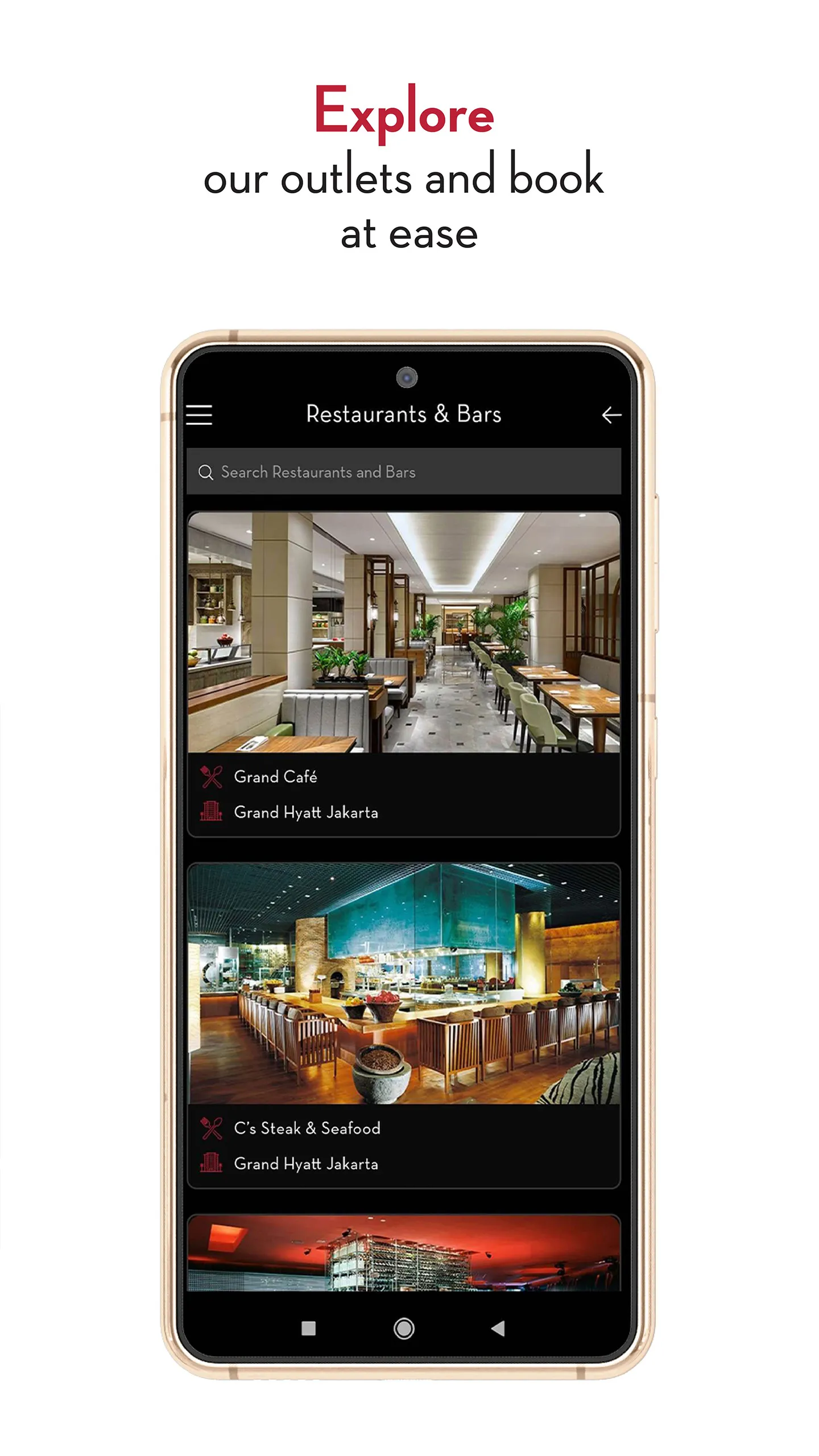 Dine at Hyatt Jakarta | Indus Appstore | Screenshot