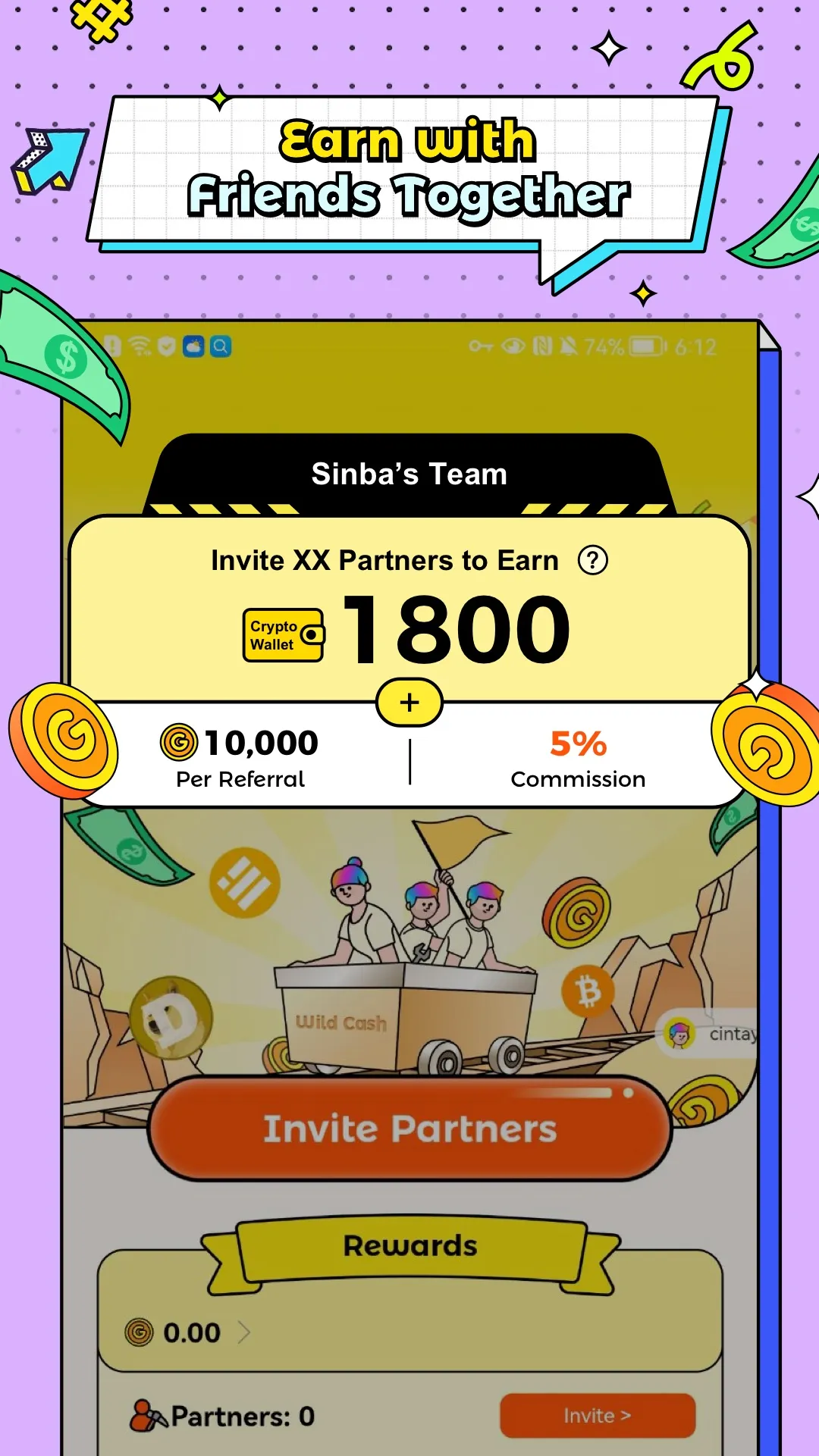 Wild Cash | Quiz to Earn | Indus Appstore | Screenshot