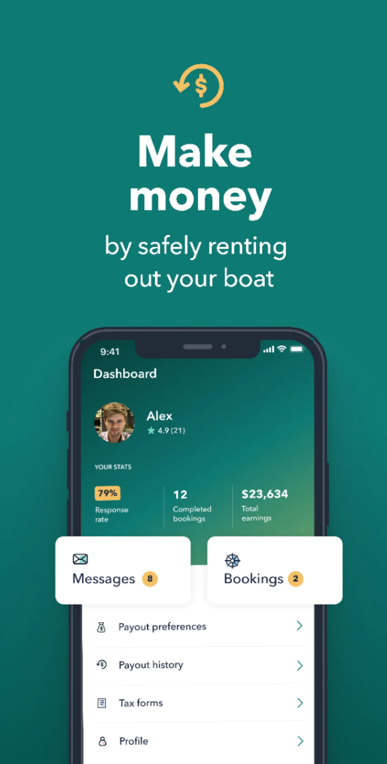 Boatsetter - Owner App | Indus Appstore | Screenshot