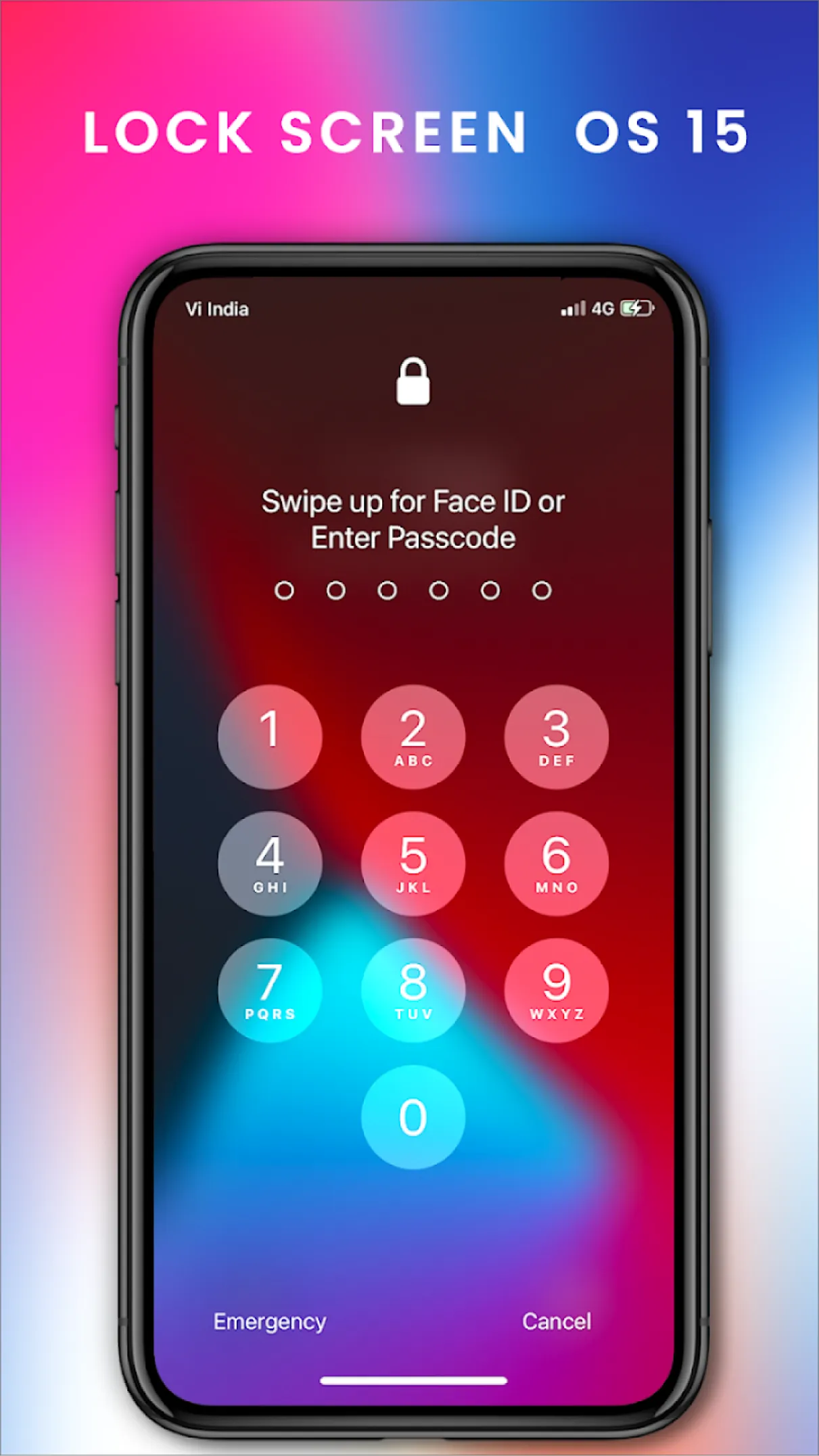 iLock Screen - Phone Lock | Indus Appstore | Screenshot