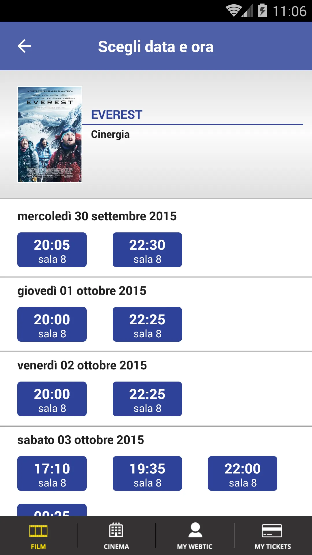 Webtic Cinergia Cinema | Indus Appstore | Screenshot