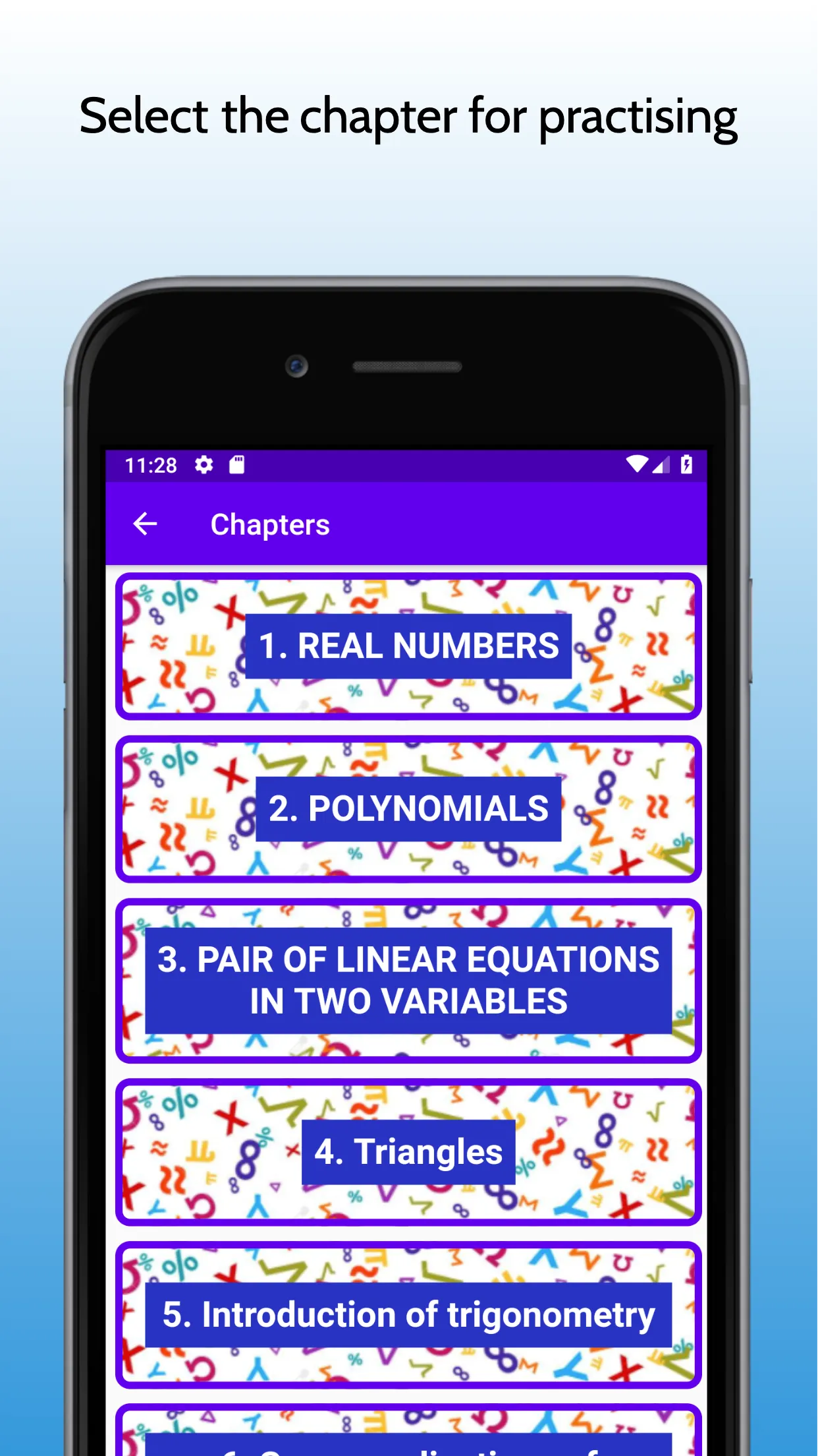 10th Maths Solution & Sample P | Indus Appstore | Screenshot