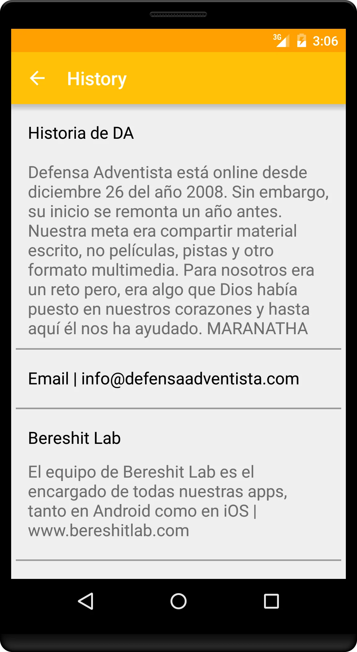 Defensa Adventista | Indus Appstore | Screenshot