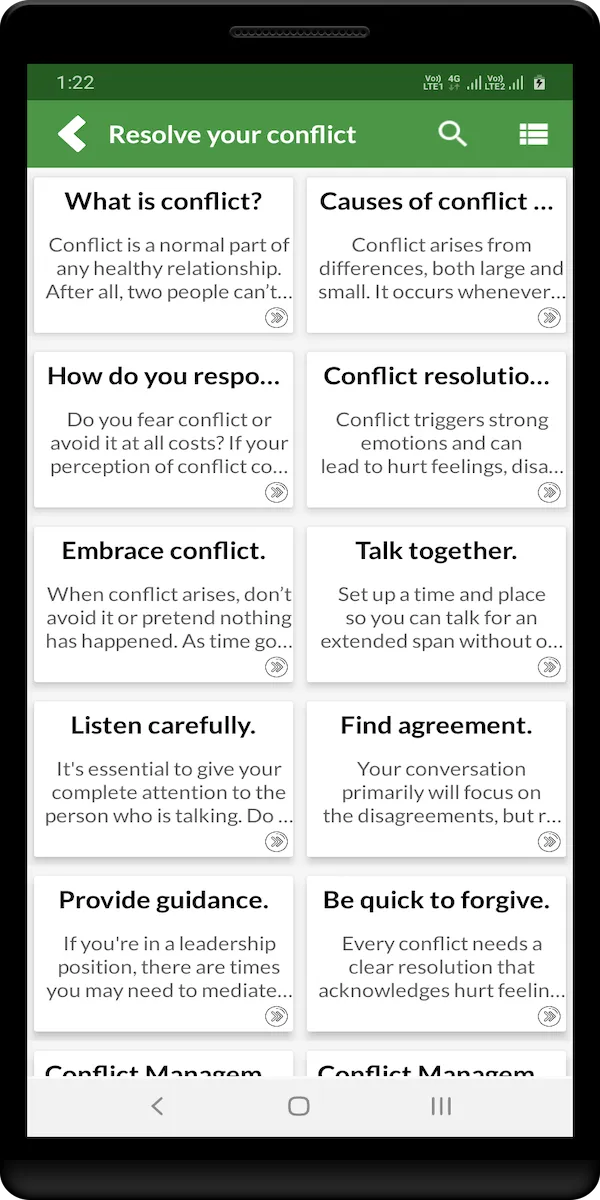 Resolve your conflict | Indus Appstore | Screenshot