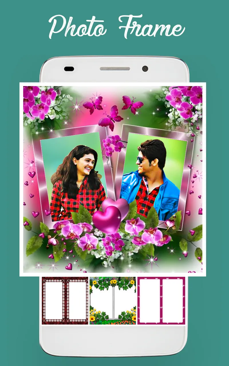 Dual photo frames love family | Indus Appstore | Screenshot