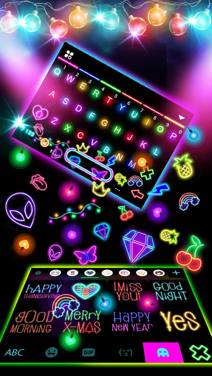 LED Lights Gravity Theme | Indus Appstore | Screenshot