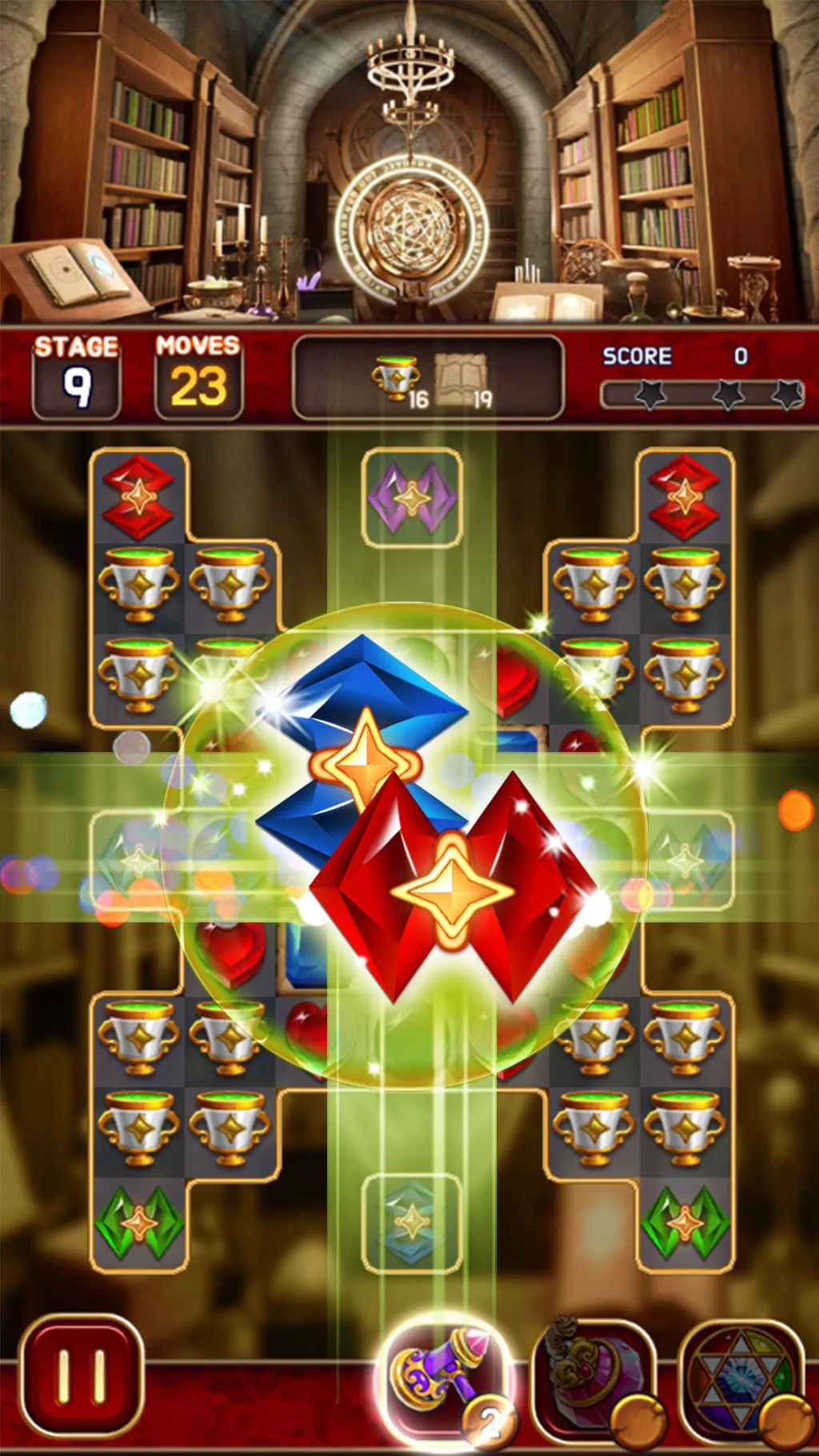 Jewel Magic University | Indus Appstore | Screenshot