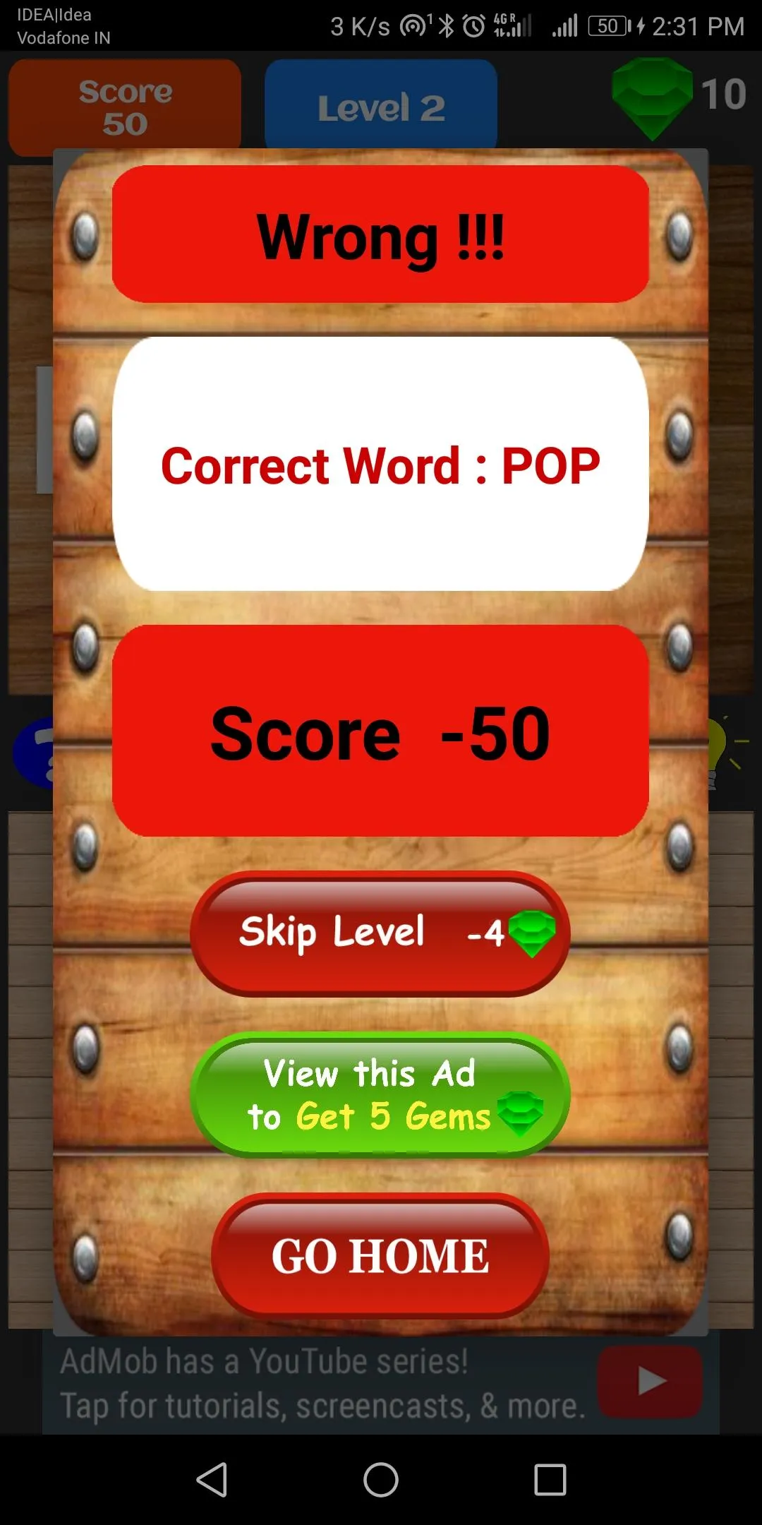 Scrambled Words - Word Game | Indus Appstore | Screenshot