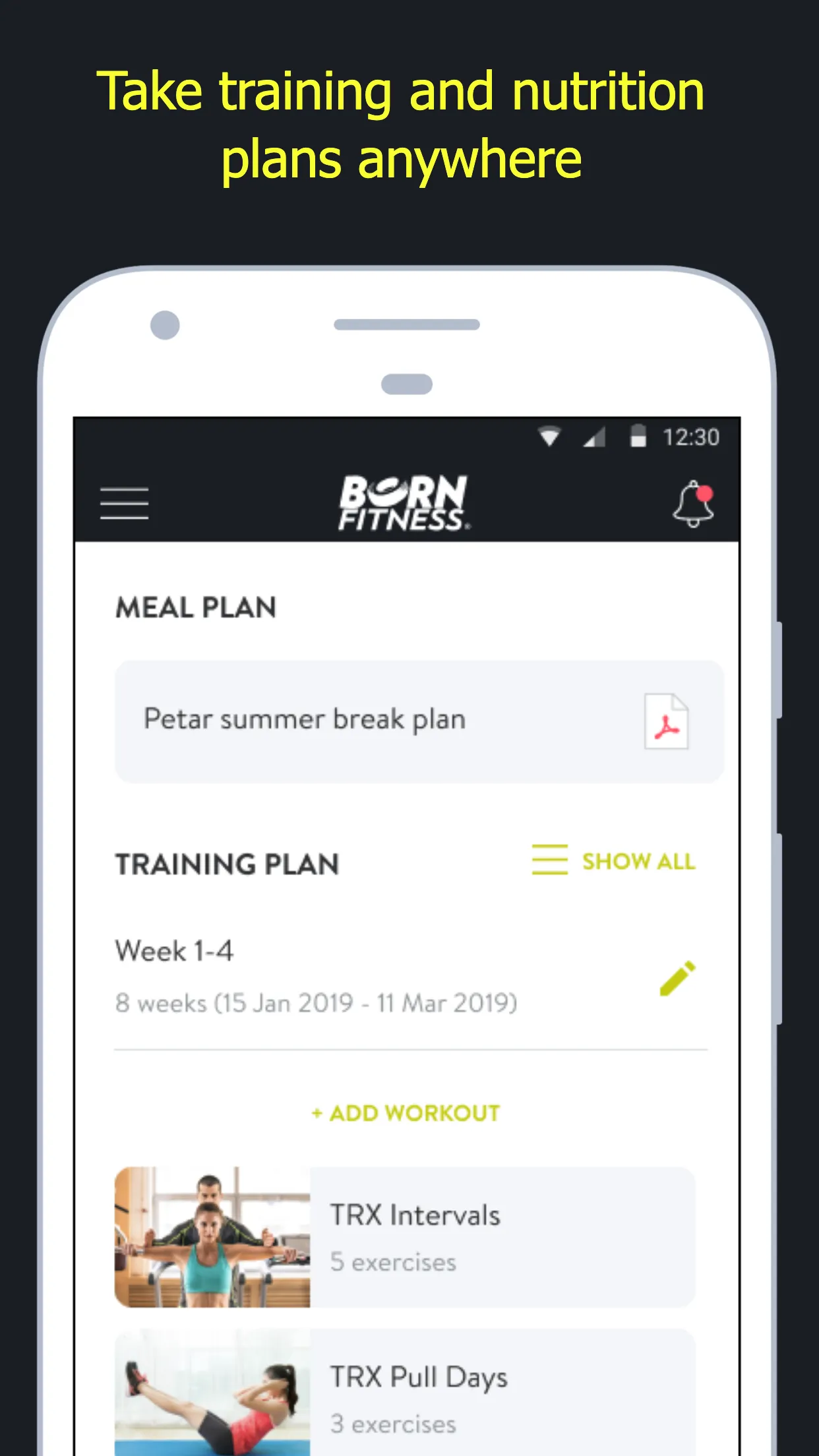 Born Fitness | Indus Appstore | Screenshot