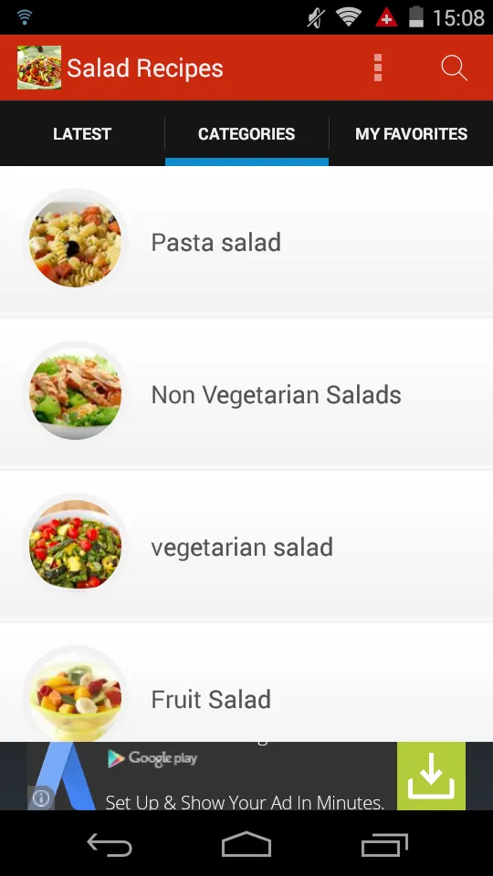 500+ Salad Recipes | Indus Appstore | Screenshot