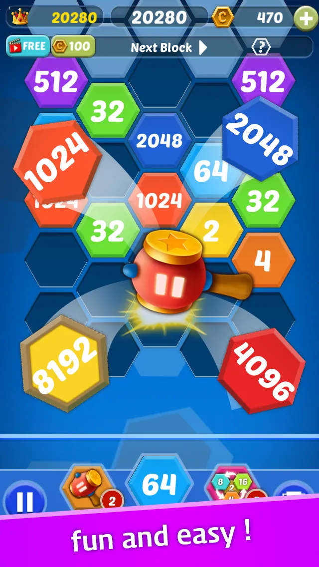 Shoot The Number - 2048 | Indus Appstore | Screenshot