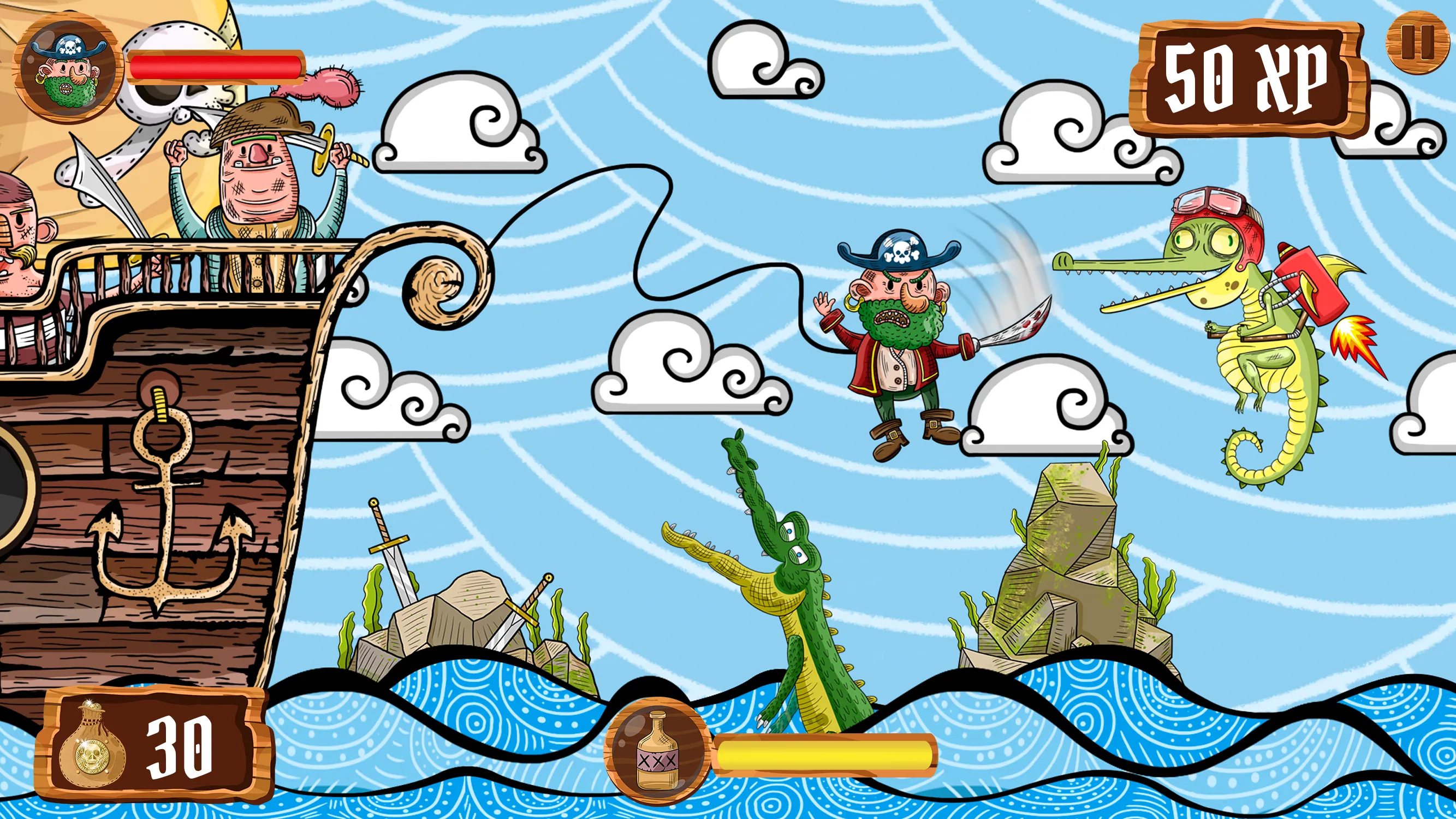 Rope Pirate Escape | Indus Appstore | Screenshot