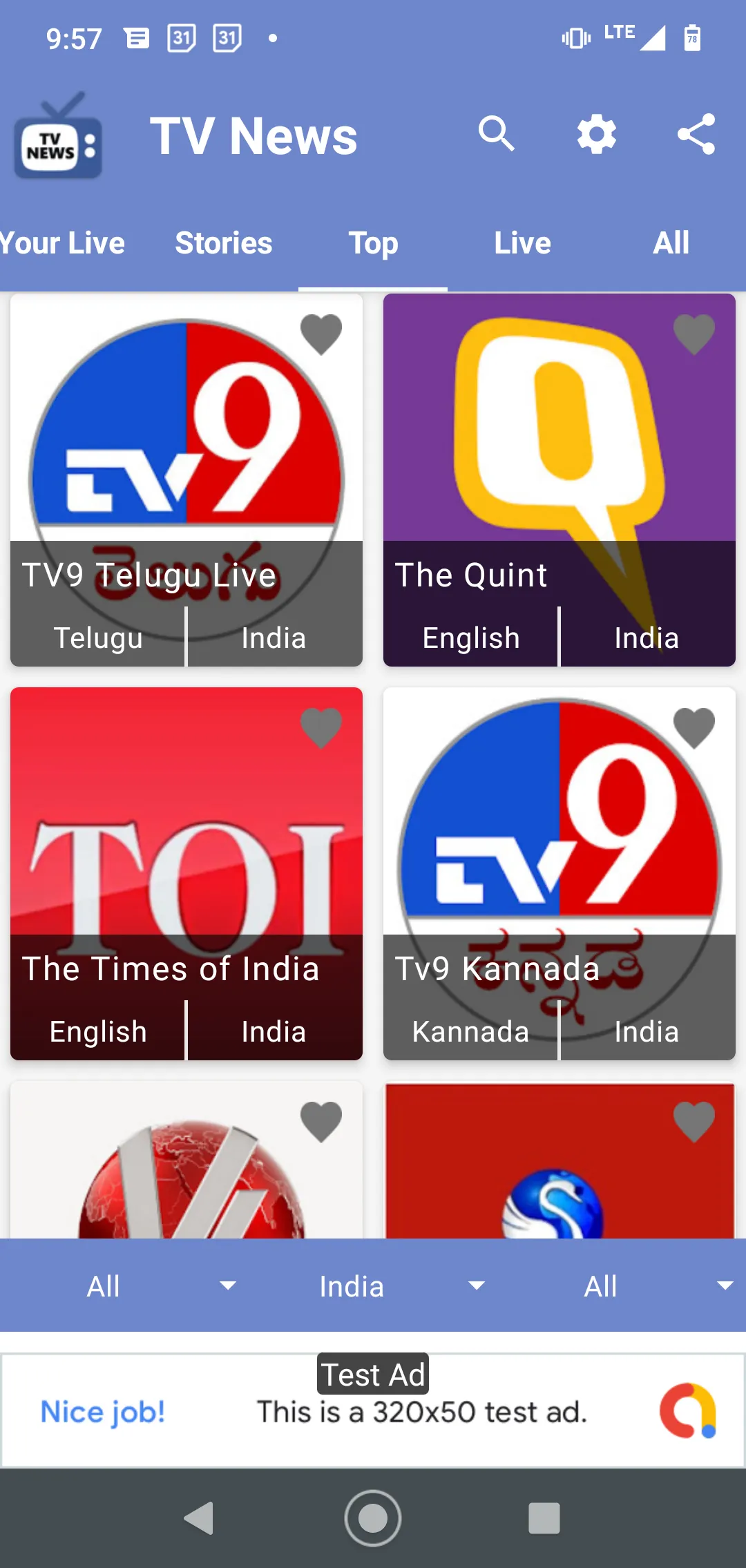 TV - News Live & On-Demand | Indus Appstore | Screenshot