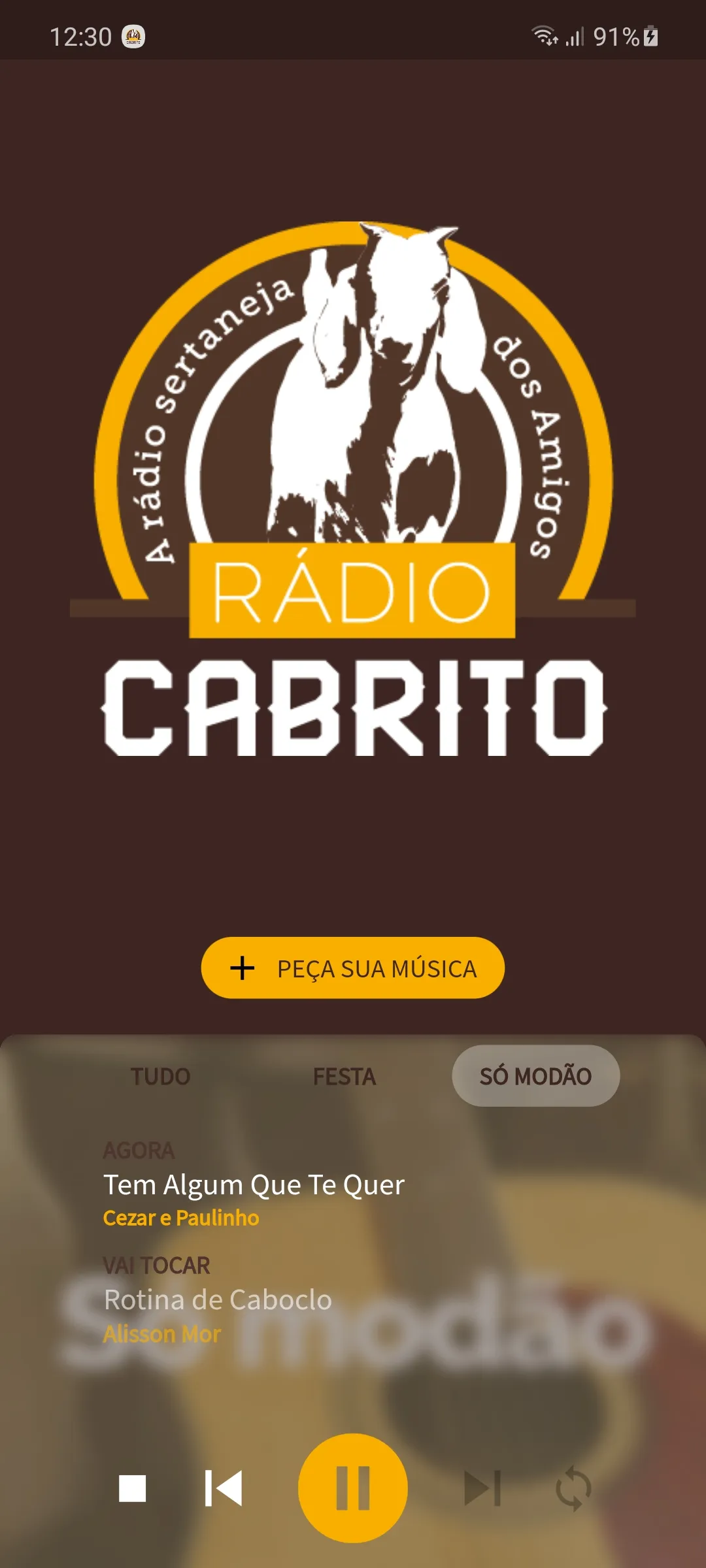 Rádio Cabrito | Indus Appstore | Screenshot