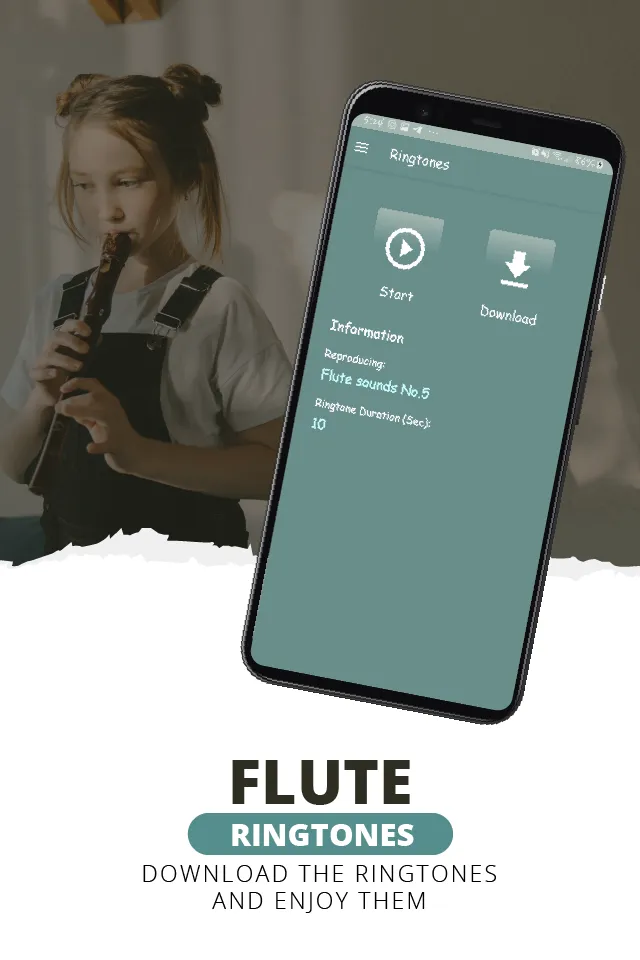 flute ringtones, flute sounds | Indus Appstore | Screenshot