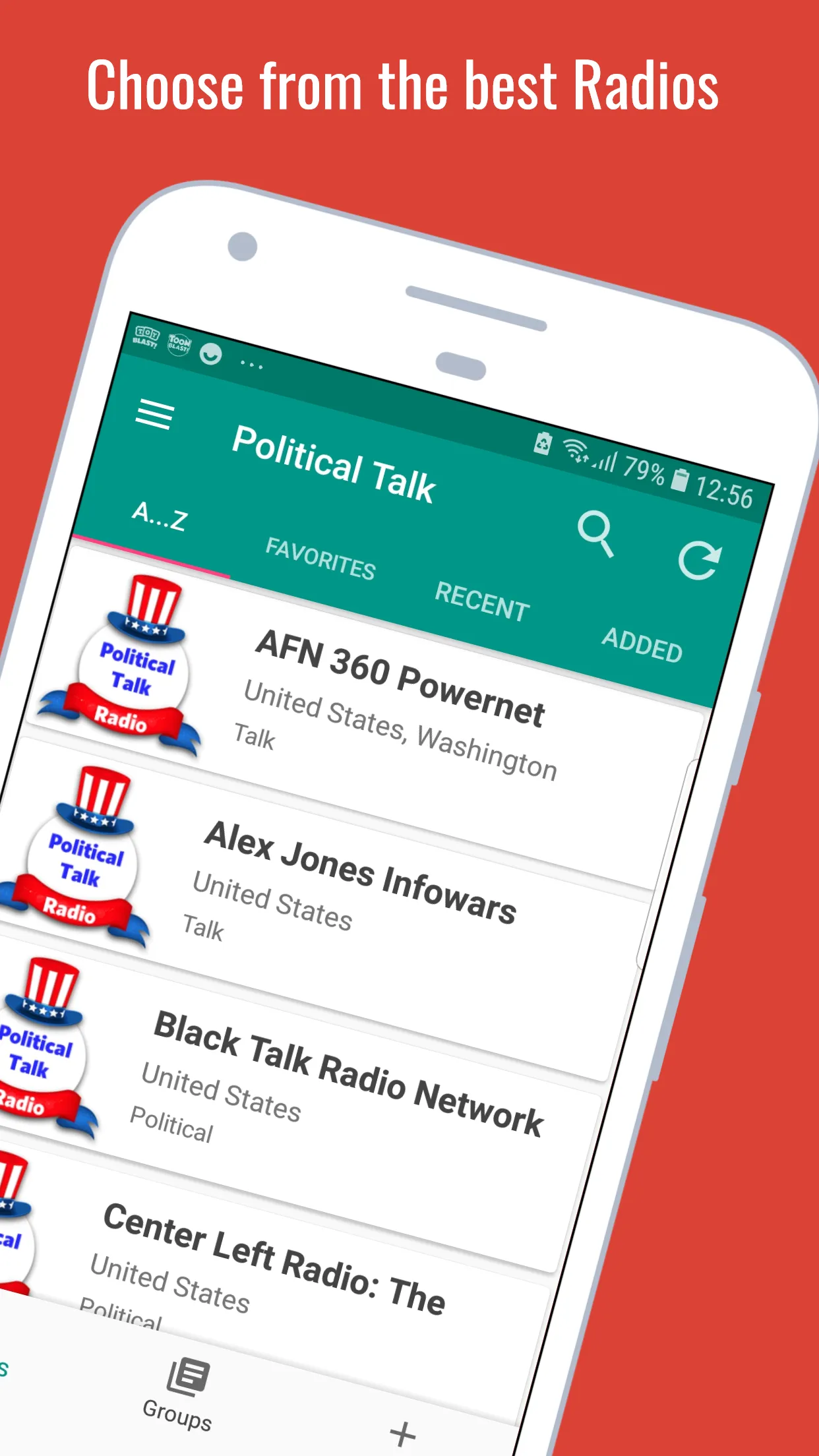 USA Political Talk Radio | Indus Appstore | Screenshot