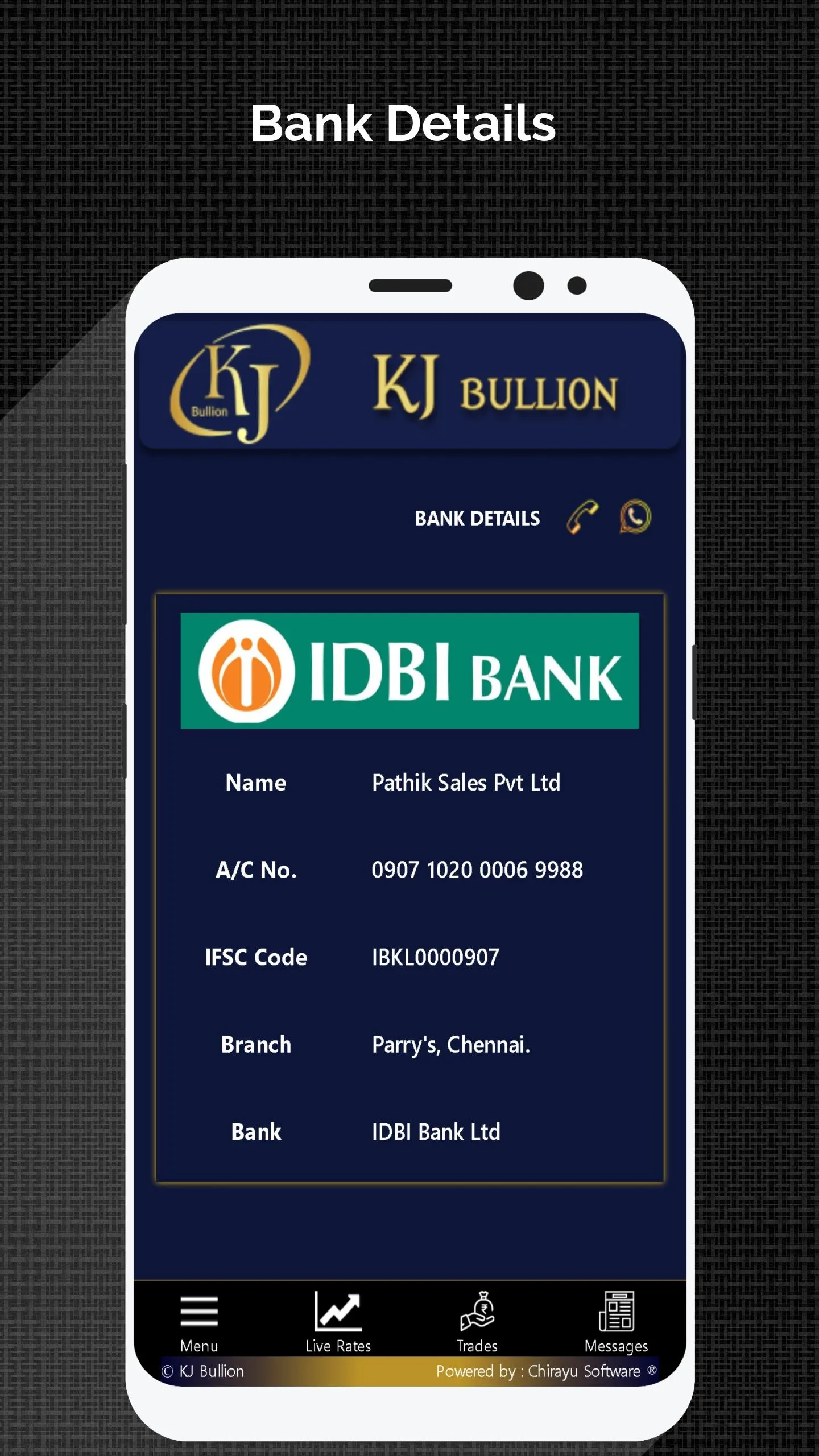 K J Bullion | Indus Appstore | Screenshot