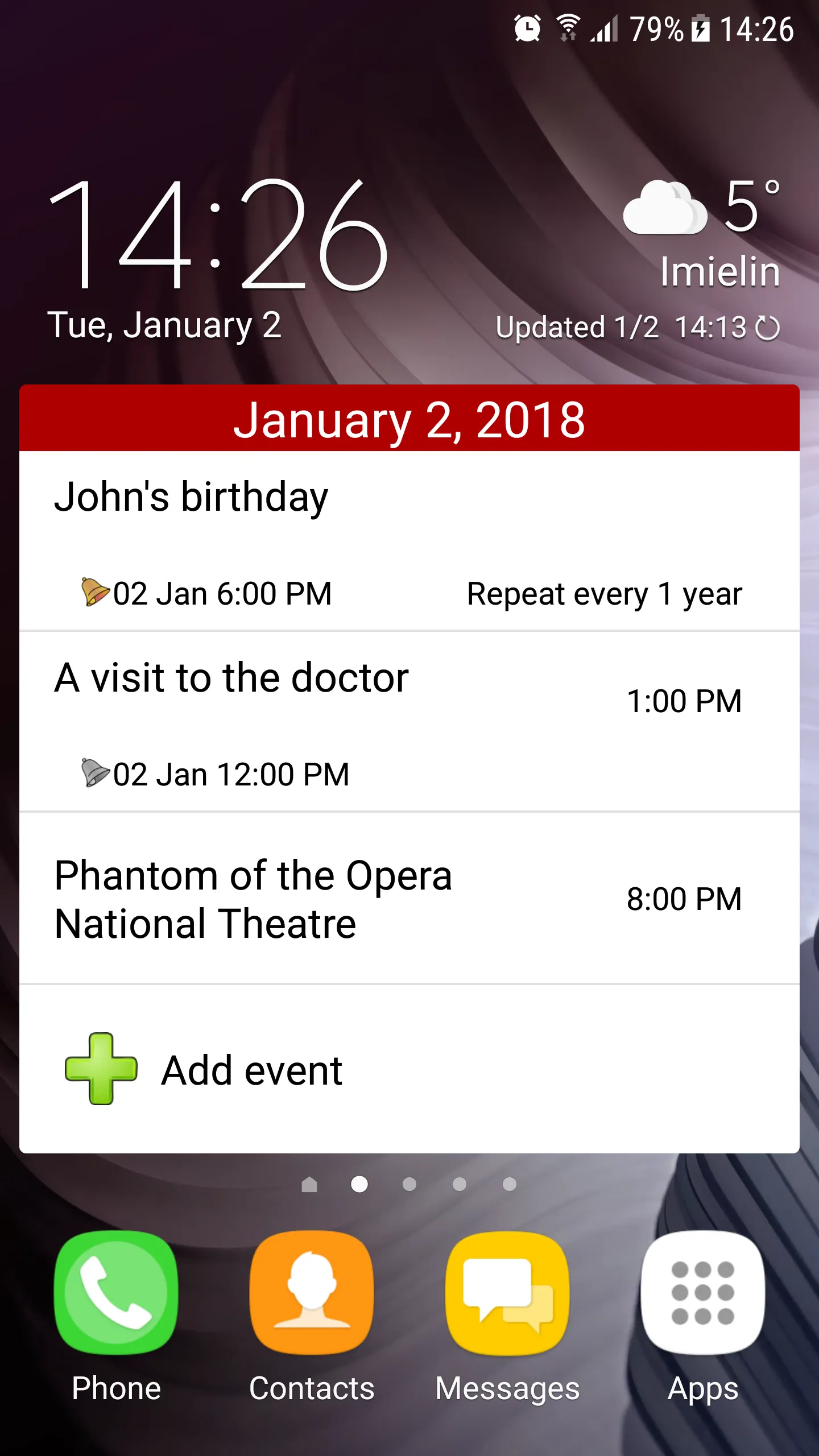 Moniusoft Calendar | Indus Appstore | Screenshot