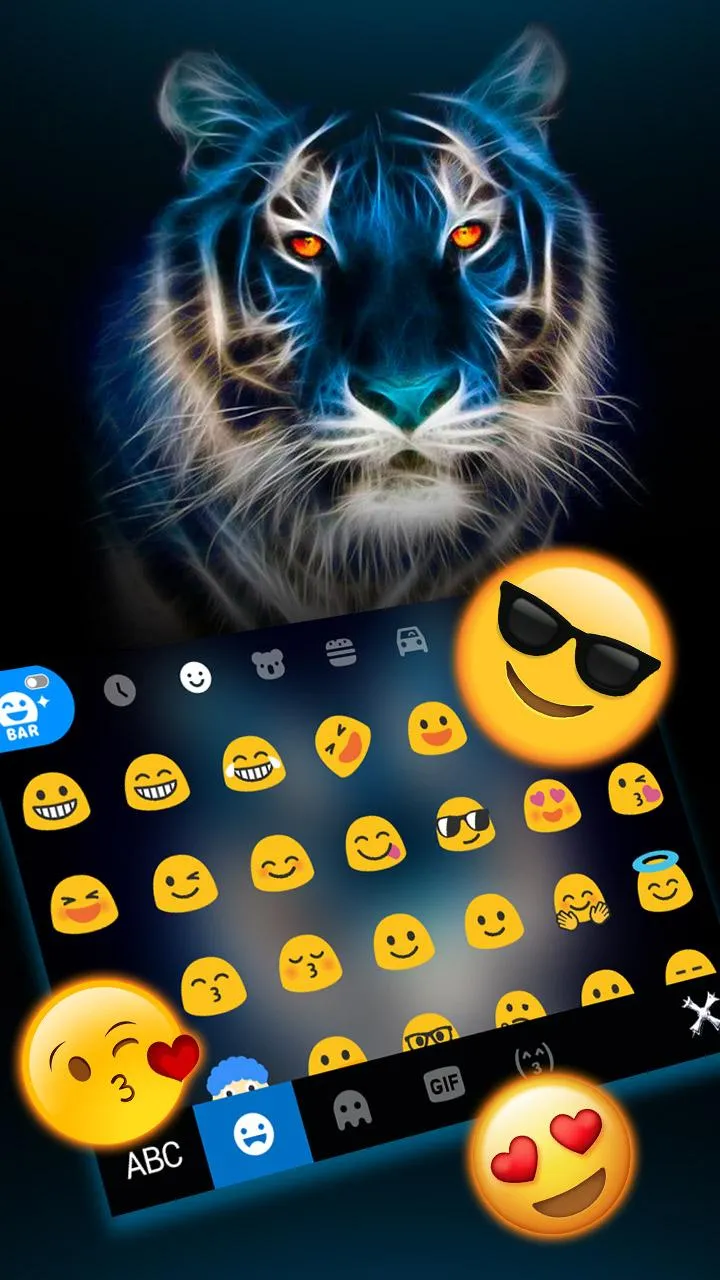 Tiger Glow Theme | Indus Appstore | Screenshot