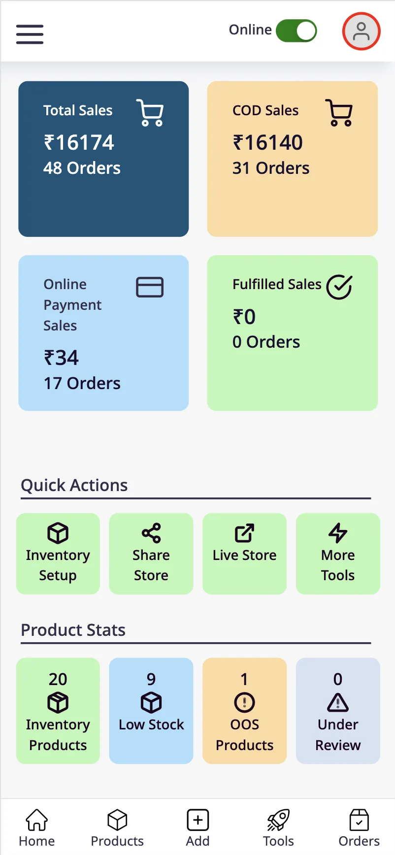 Lyshra - Create Online Store | Indus Appstore | Screenshot