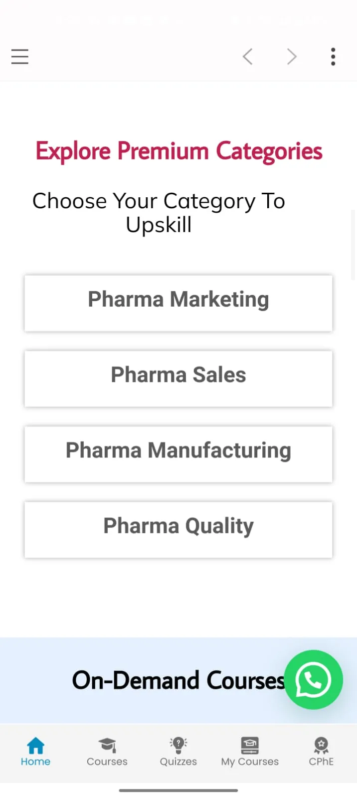 PharmaState Academy | Indus Appstore | Screenshot