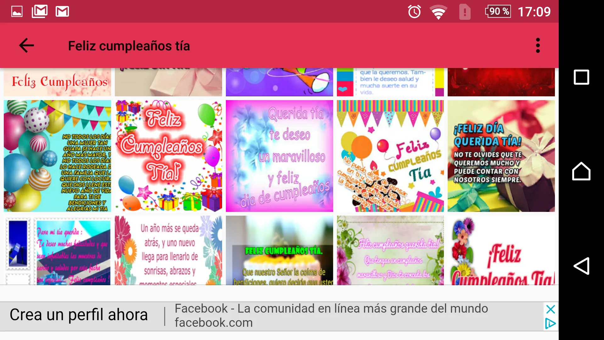 Feliz día de celebración tía | Indus Appstore | Screenshot