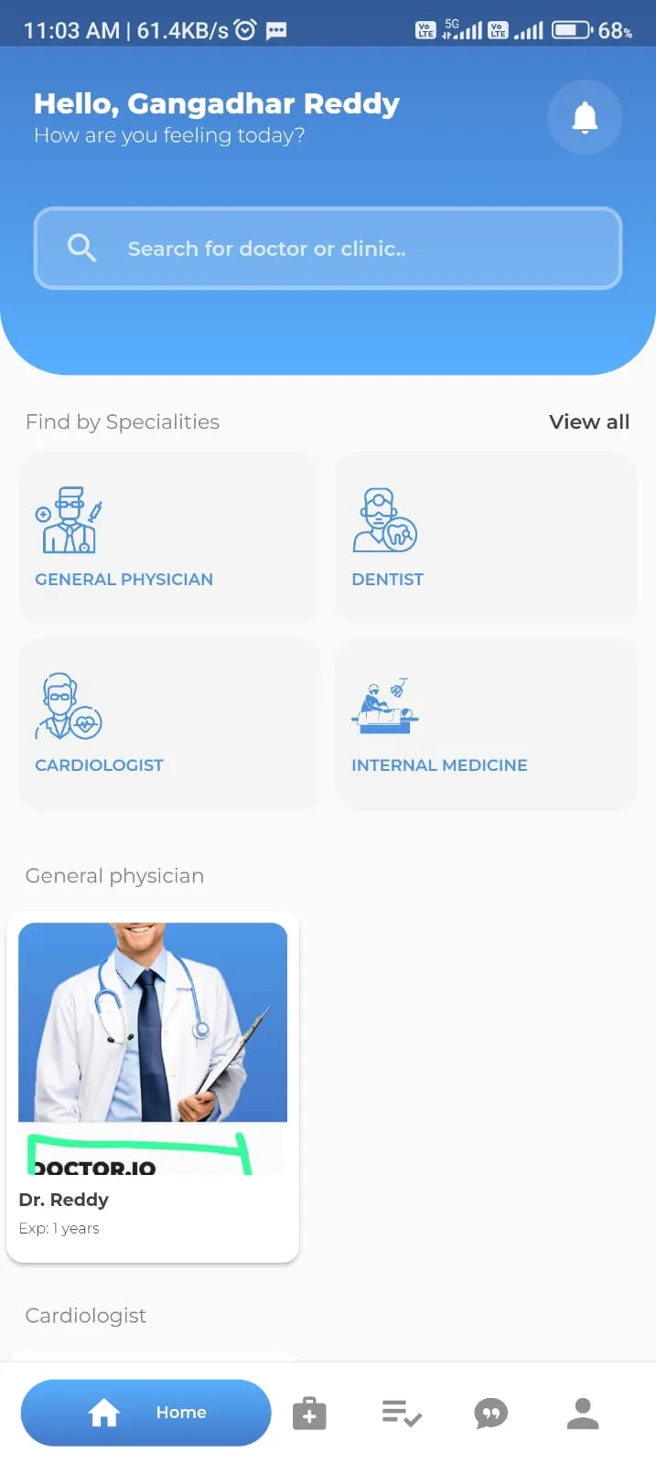 Finddoctorsz | Indus Appstore | Screenshot