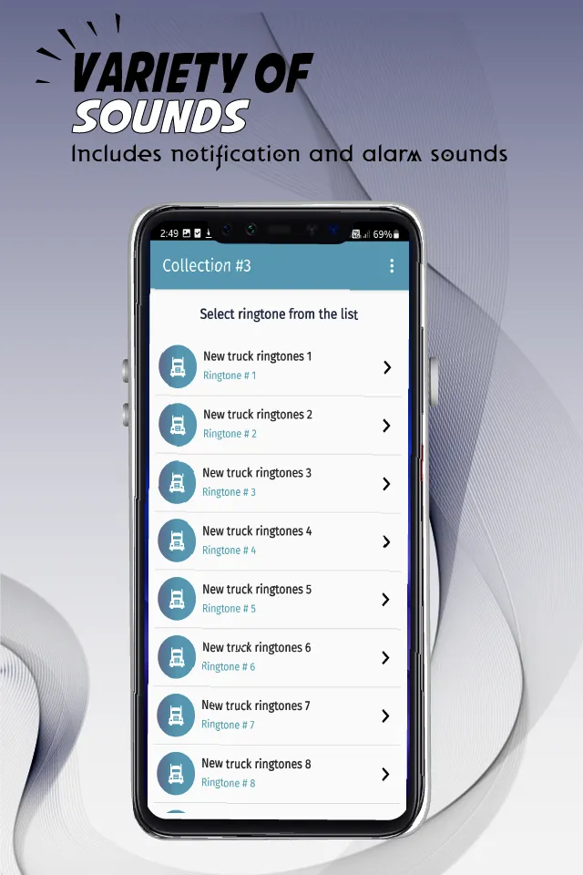 Trucks ringtones, truck sound | Indus Appstore | Screenshot