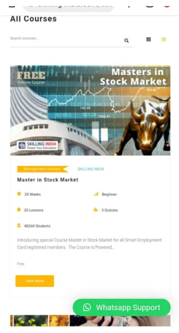 SKILLING INDIA | Indus Appstore | Screenshot