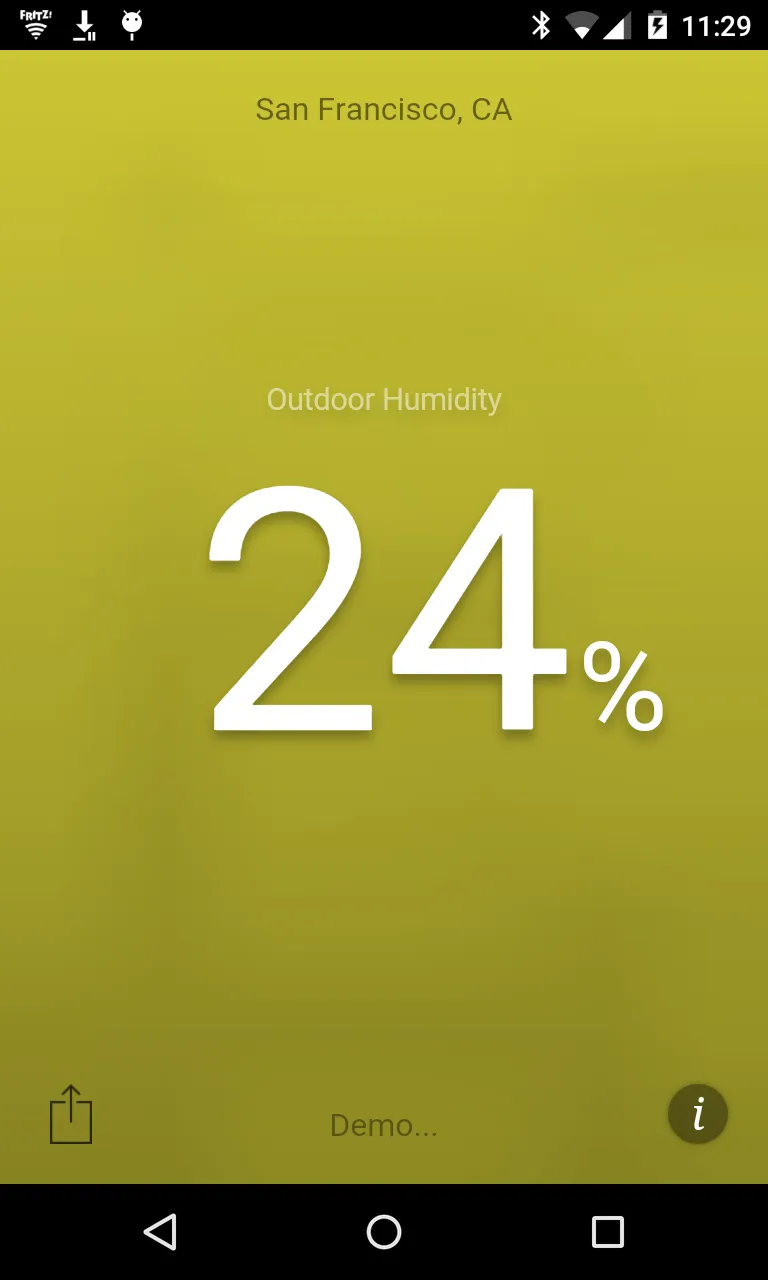 Humidity Lite | Indus Appstore | Screenshot