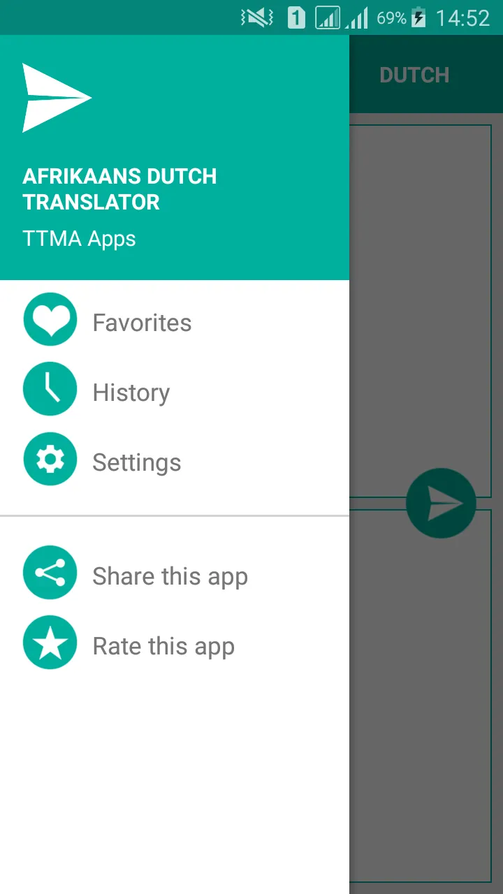 Afrikaans Dutch Translator | Indus Appstore | Screenshot