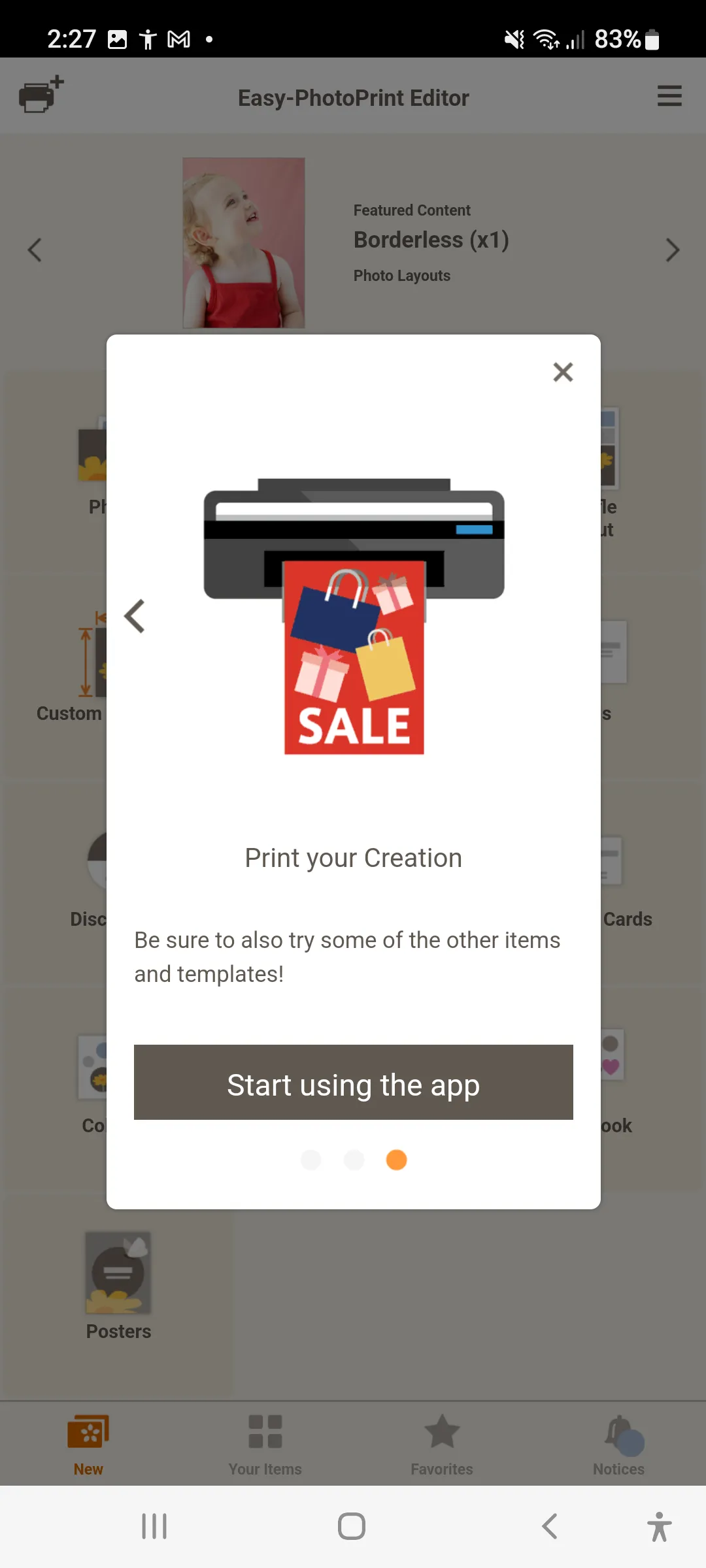 Easy-PhotoPrint Editor | Indus Appstore | Screenshot