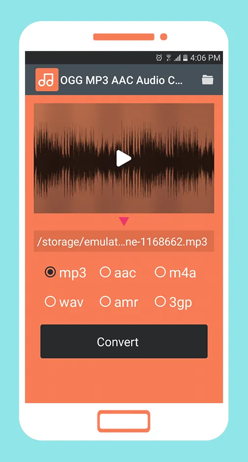 OGG MP3 AAC Audio Converter | Indus Appstore | Screenshot