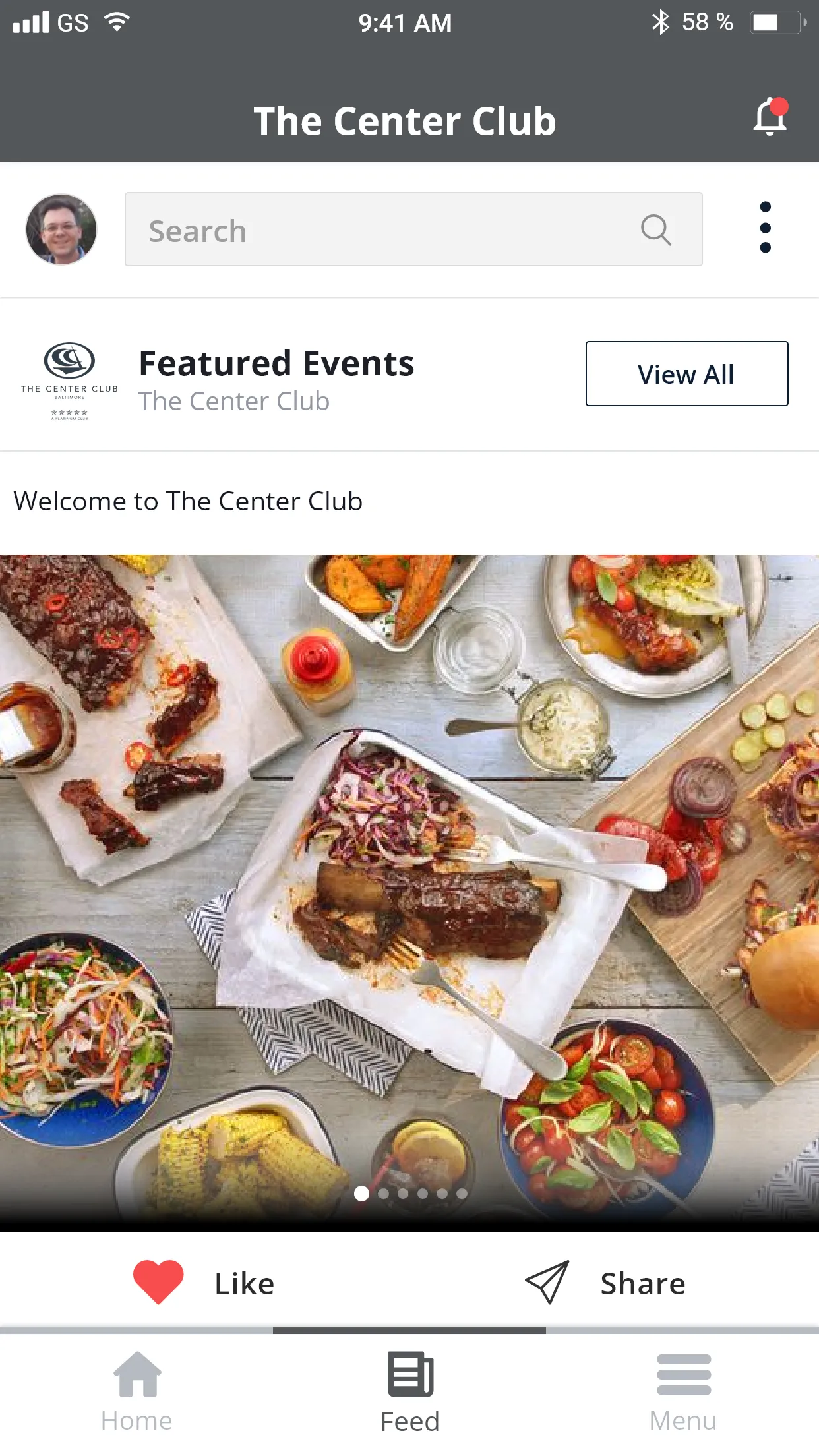 The Center Club | Indus Appstore | Screenshot