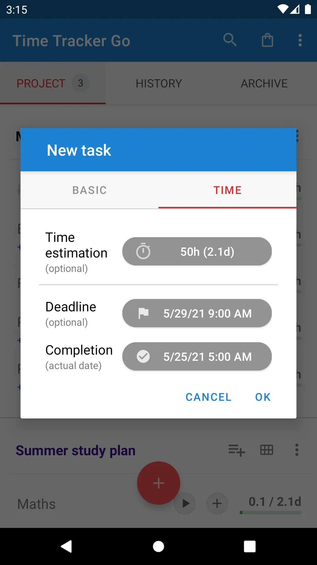 Time Tracker Go | Indus Appstore | Screenshot