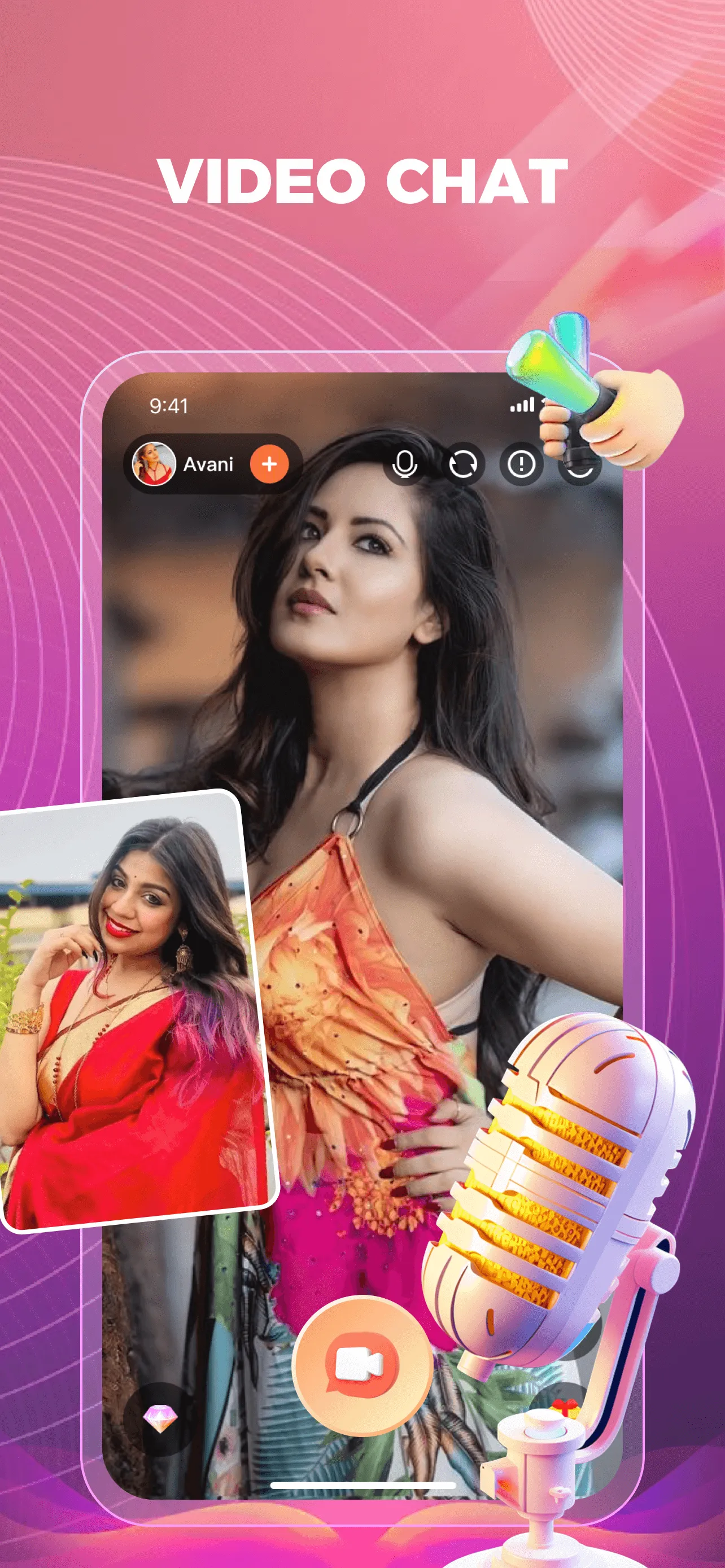 Dinilive-Online video Chat | Indus Appstore | Screenshot