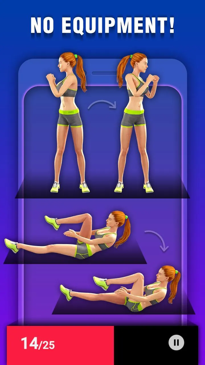 Belly Fat Burning Workout | Indus Appstore | Screenshot